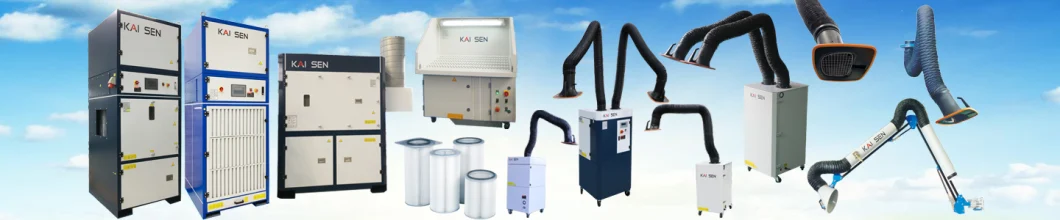 Central Fume Extractor with Separated Electric Control Box