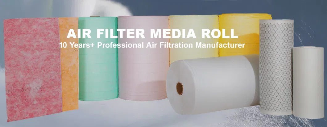 Air Filtration M6 F7 F8 F9 H10 H11 Polypropylene PP Melt Blown Air Filter Media