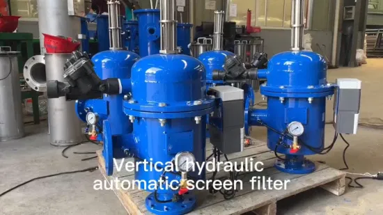 Automatic Backwash Self Cleaning Filter Agricultural Water Saving Purification