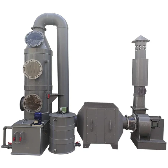 Gas Fume Scrubber Filtration Gas Washers for High