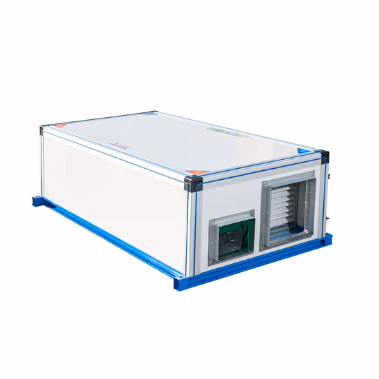 Home HVAC Filtration Purification Erv DC Motor Air Handling Unit Vertical Ventilation System Energy Recovery Ventilator