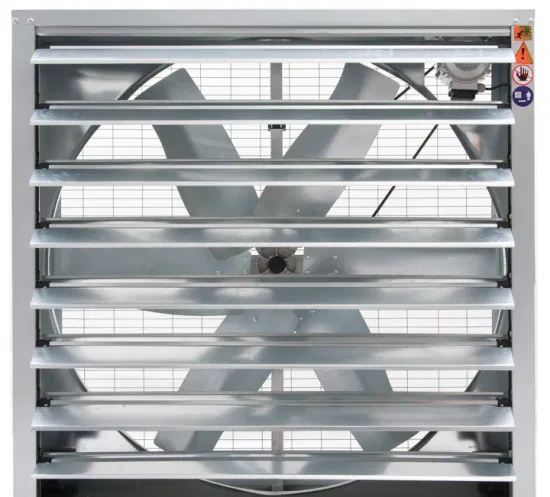 Galvanize and PVC Frame Poultry/Livestock/Husbandry Industrial Cooling Exhaust Fan Ventilation for Cattle Farm